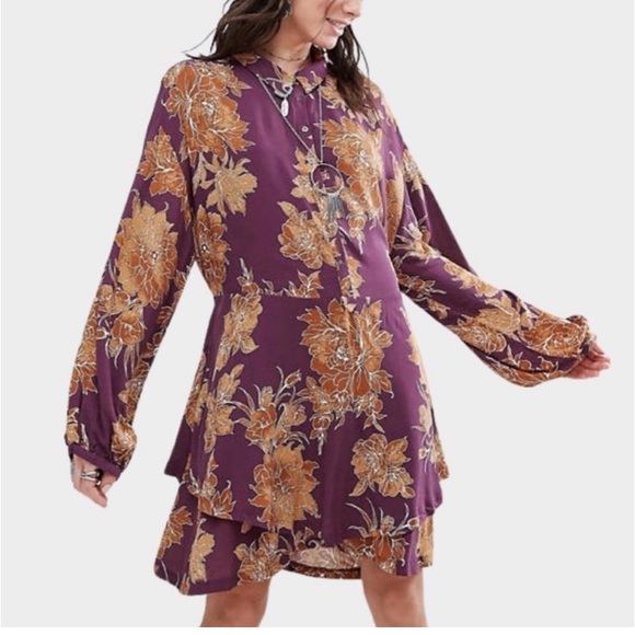 Free People Flounced- Shake It Dress Tunic PRICE DROPPED - Picture 2 of 12